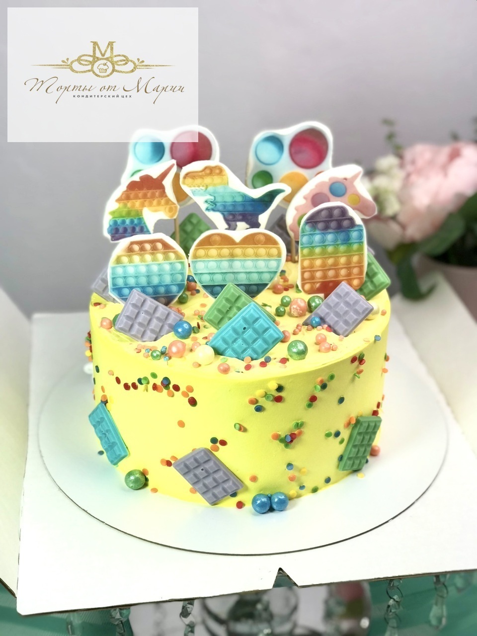 Patchwork cake