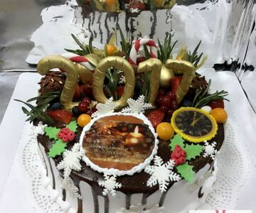 Торт на новый год №35 *1690 руб/кг
